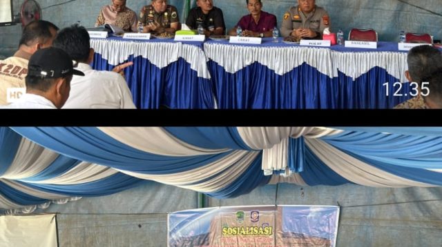 Wujudkan Masyarakat PALI yang Aman dan Tenteram, Polsek Talang Ubi Dukung Sosialisasi Perda Ketertiban Umum