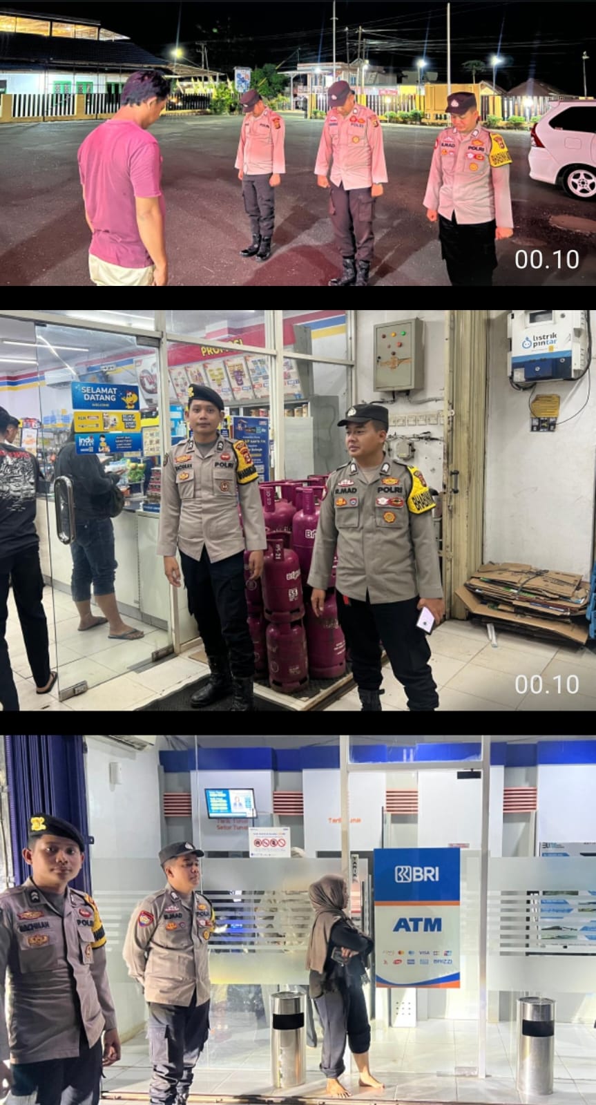 Wujudkan Situasi Aman dan Kondusif di Wilayah Hukumnya, Polsek Talang Ubi Gelar KRYD