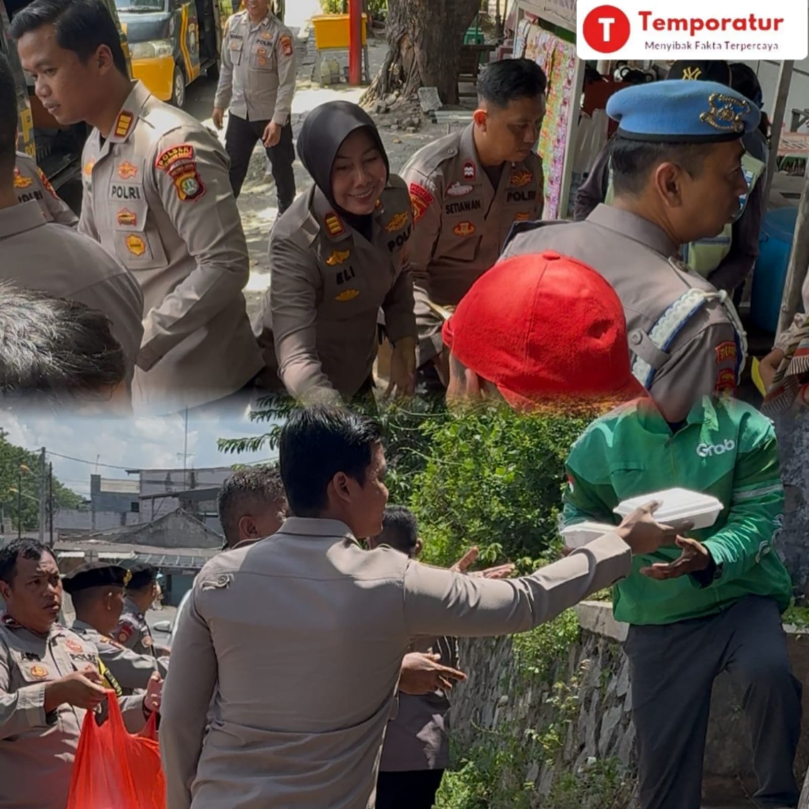 Kepedulian Polsek Cikarang Barat Rutin  Gelar  Baksos Jumat Berkah