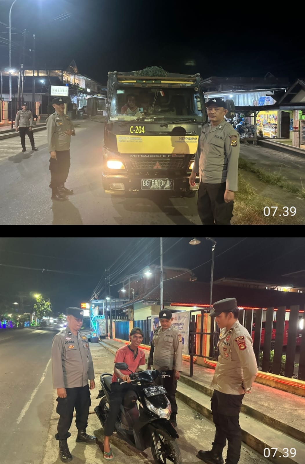 Wujudkan Situasi Kamtibmas yang Aman dan Kondusif di Wilayah Hukumnya, Polsek Talang Ubi Gelar KRYD