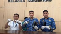 Lapas Pemuda Tangerang Gagalkan Penyelundupan Narkotika,Tiga Orang Diamankan