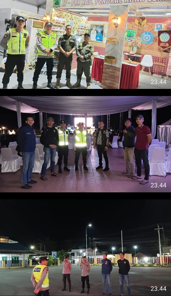 Polsek Talang Ubi Gelar KRYD, Perkuat Keamanan Menjelang Festival Candi Bumi Ayu 2025