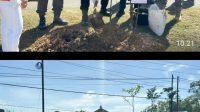 Pemerintah Kabupaten PALI Menggelar Penanaman Pohon Dan Penyerahan Bentor di Talang Ubi