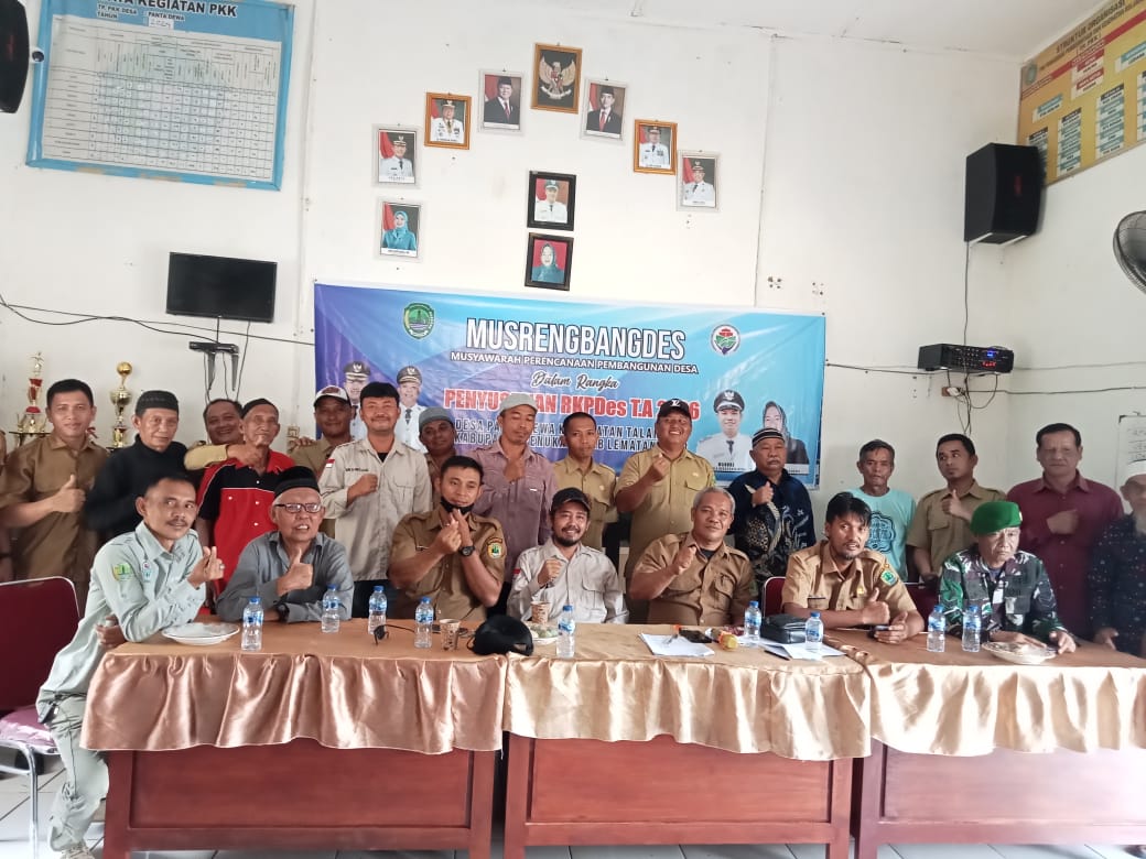 Dalam Rangka Pembahasan dan penetapan RKPDes Tahun 2026, Pemdes Panta Dewa Gelar Musrenbangdes