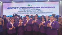 Ketua TP Posyandu Taput Hadiri Rakorda Sumut