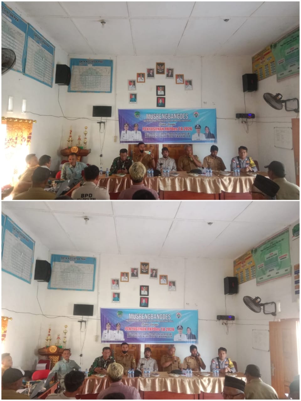 Bhabinkamtibmas Hadiri Musrenbangdes Panta Dewa, Kapolres PALI Tekankan Sinergitas Menuju Pembangunan 2026