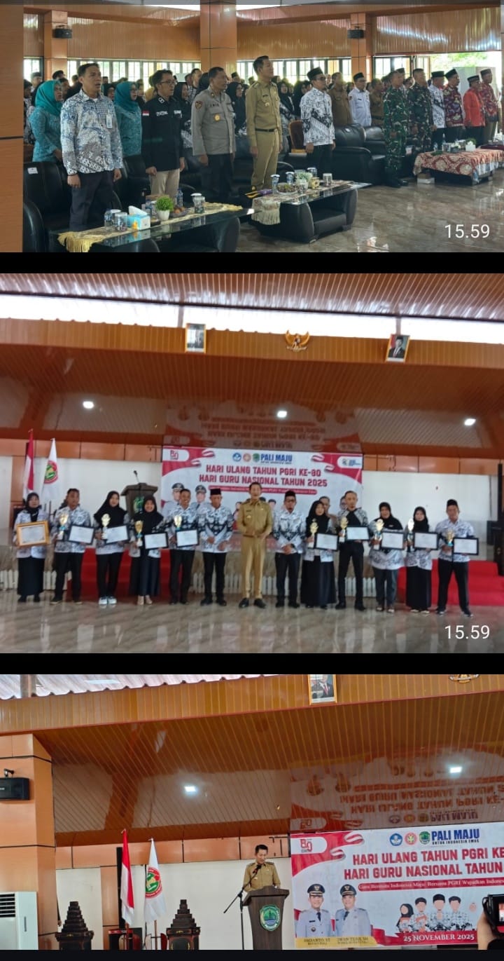 HUT PGRI ke-80 & Hari Guru Nasional 2025, Polres PALI Tegaskan Komitmen Dukungan Terhadap Dunia Pendidikan