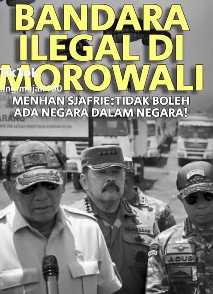 Kedaulatan Ekonomi RI Rawan, Menhan Sjafrie Sjamsoeddin Soroti Bandara Tanpa Perangkat Negara