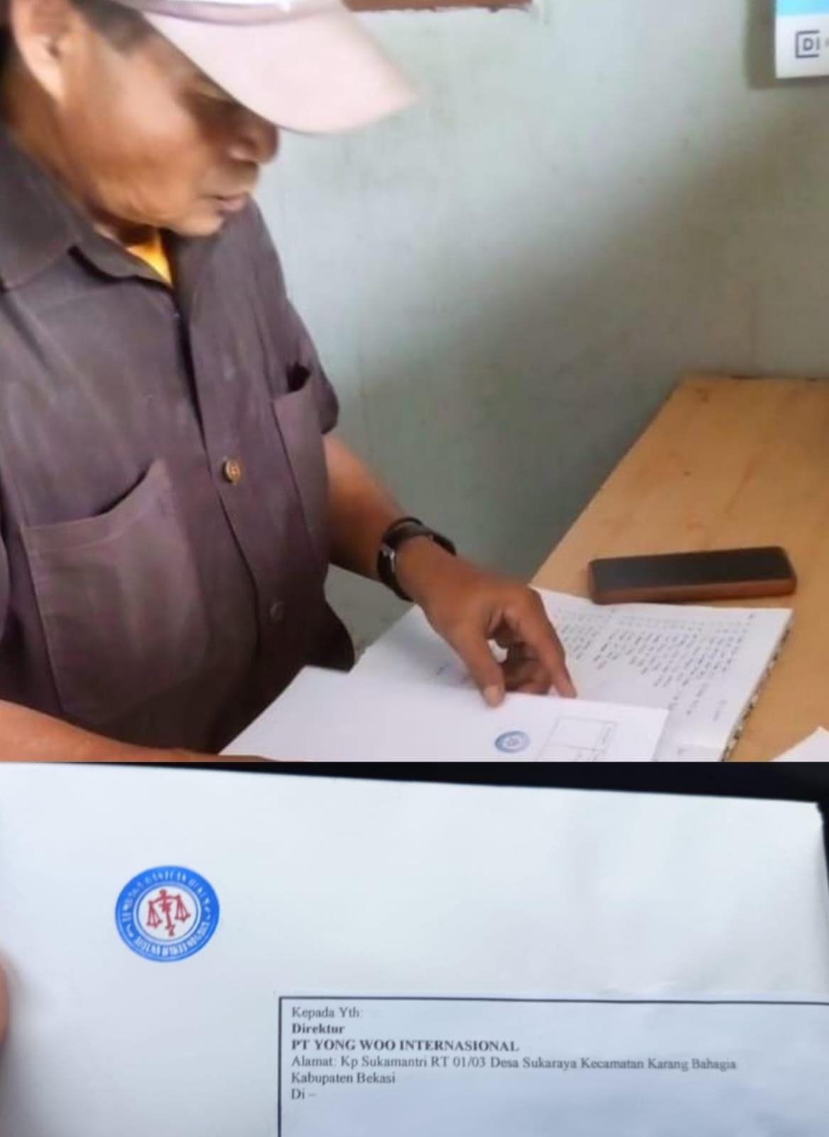 Diduga Langgar UU Ketenagakerjaan Secara Serius, PT Yong Woo International Disomasi LBH Arjuna Bakti Negara