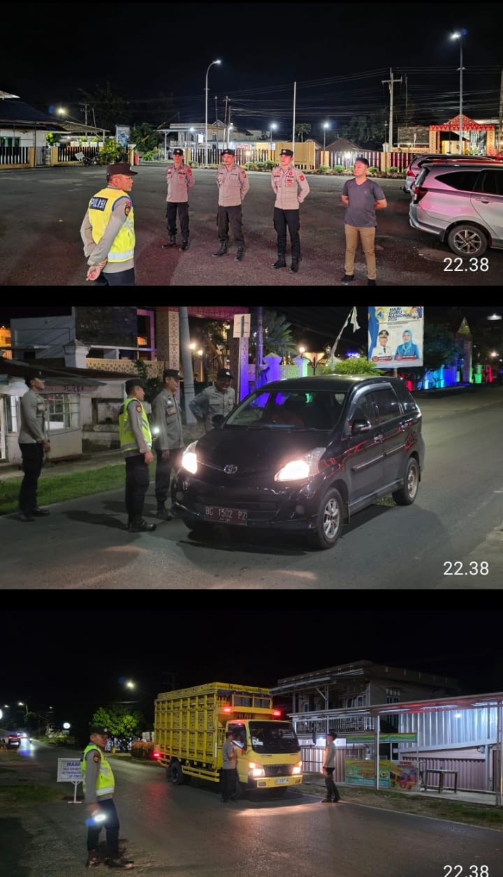 KRYD POLSEK TALANG UBI DIGELAR UNTUK PERKOKOH SITUASI KAMTIBMAS, KAPOLRES PALI TEKANKAN PENEGAKAN HUKUM HUMANIS