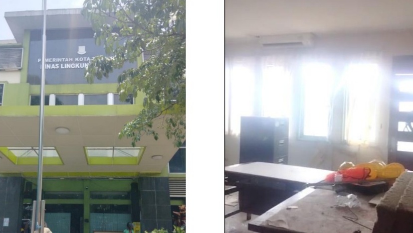 Proyek Renovasi Kantor DLH Kota Tangerang Terindikasi Asal Jadi dan Berbau Korupsi
