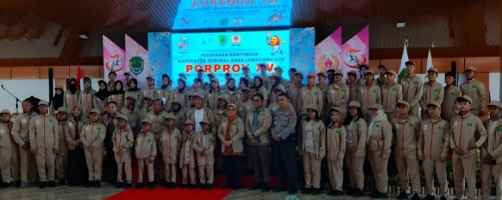 Bupati PALI Lepas 23 Cabang Olahraga Untuk Berlaga Pekan Olahraga Provinsi XV Sumatera Selatan