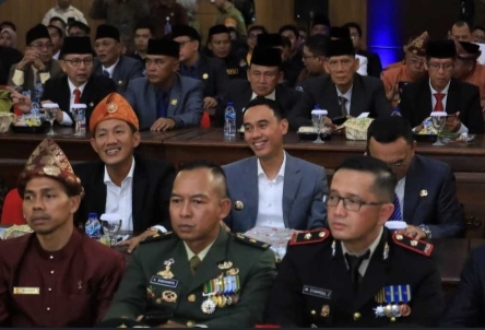 Bupati Penukal Abab Lematang Ilir (PALI) Hadiri Rapat Paripurna Istimewa DPRD Lubuklinggau