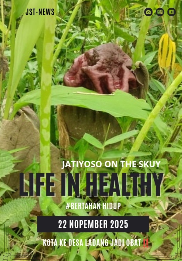 Jatiyoso – Karanganyar, Suweg Gak Buat Sumpek‼️ #Melepas Dunia Pintu Kesehatan RI