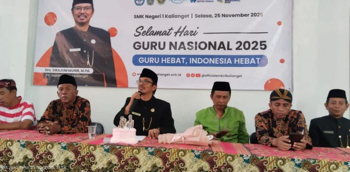 SMKN 1 Kalianget Sumenep Rayakan HGN 2025, Plt. Kepala Sekolah Sampaikan Pesan Moral