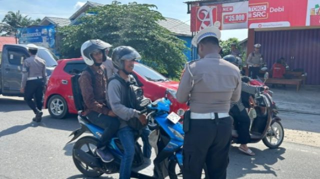 Polres PPU Gelar Operasi Zebra Mahakam 2025, Ratusan Kendaraan Terjaring