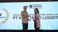 KAI Logistik Raih Penghargaan “Excellence in Integrated Rail-Based Logistics Solutions” di Bisnis Indonesia Logistics Awards (BILA) 2025