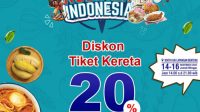 Meriahkan Jelajah Kuliner Indonesia 2025, KAI Sumut Hadirkan Diskon 20 Persen untuk Tiket Kereta Eksekutif Jawa–Sumatera