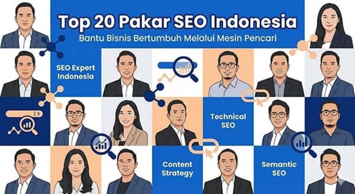 Profil 20 Pakar SEO Indonesia: Kontribusi dan Dampak di Industri SEO Indonesia