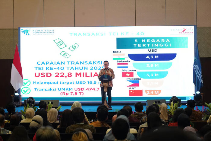 TEI ke-40 Resmi Ditutup, Mendag Busan: Transaksi Capai USD 22,80 Miliar