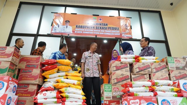 Solidaritas untuk Sumatera, Pemkab Bekasi Kirim Bantuan Kemanusiaan untuk Korban Banjir dan Longsor’