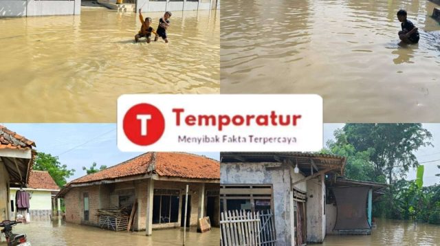 Kepala Desa Labansari Pantau Langsung Wilayah Terdampak Banjir di Cikarang Timur