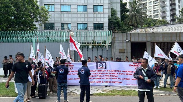 Buruh KSBSI Tuntut Investigasi Komprehensif, Laporkan Pelanggaran Ketenagakerjaan ke Kedubes RRT