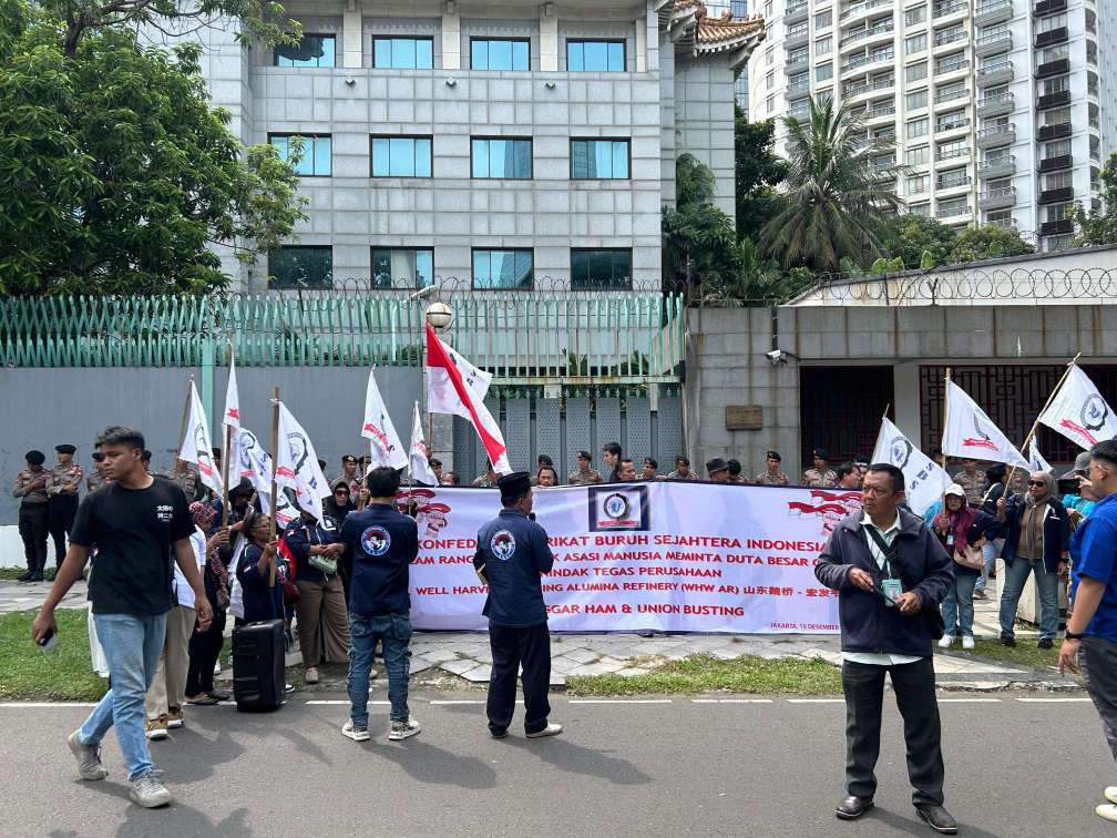 Buruh KSBSI Tuntut Investigasi Komprehensif, Laporkan Pelanggaran Ketenagakerjaan ke Kedubes RRT