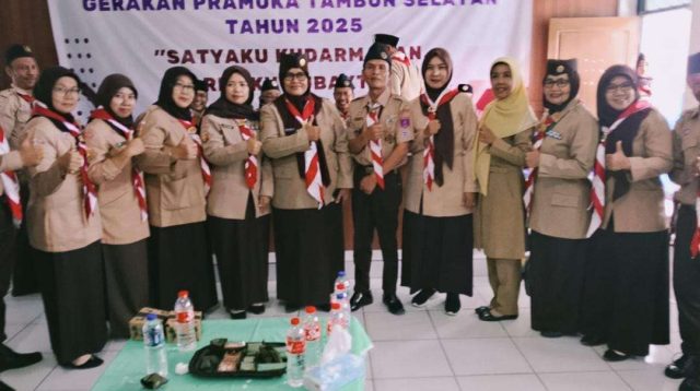 Nurjaman Resmi Terpilih Menjadi Ketua Kwarran Pramuka Tambun Selatan Periode 2025–2028