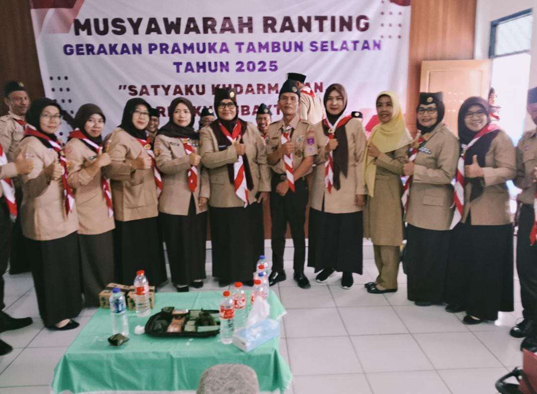 Nurjaman Resmi Terpilih Menjadi Ketua Kwarran Pramuka Tambun Selatan Periode 2025–2028