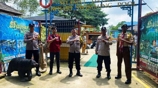 Polsek Cikarang Timur Dirikan Pos Pelayanan Nataru 2025 di Sejumlah Objek Wisata