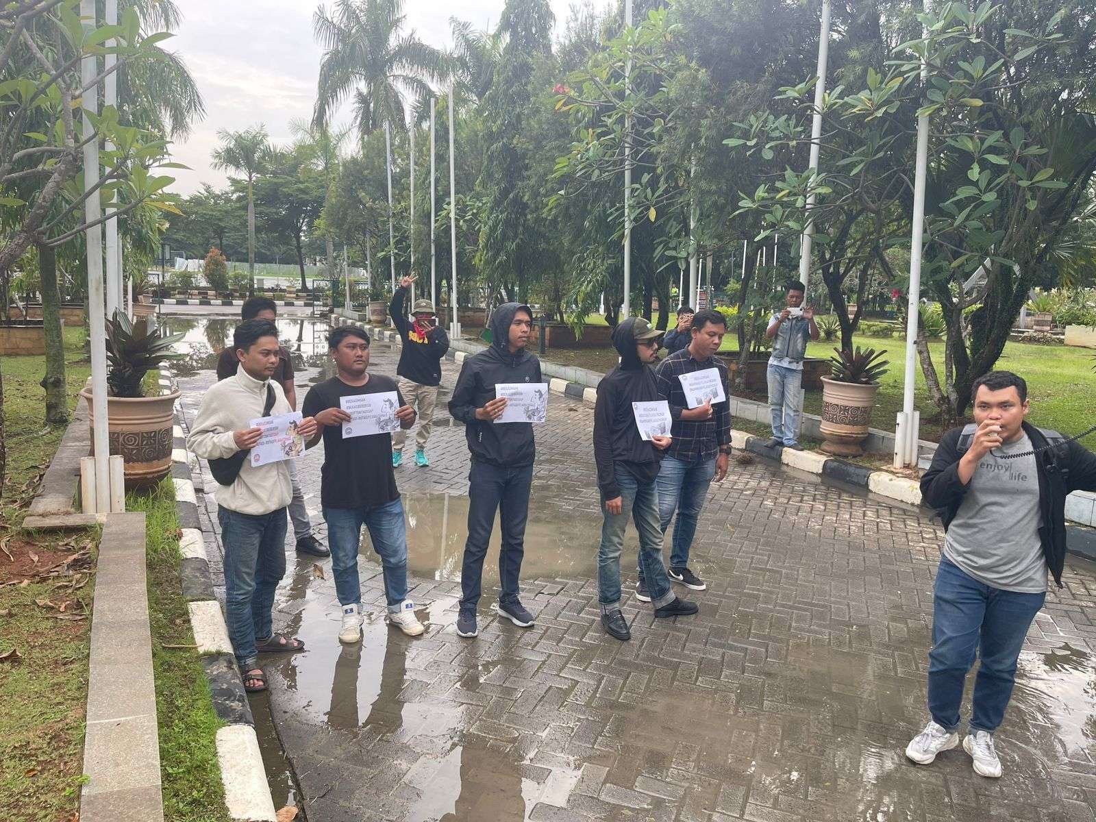 Usung Tagline #BekasiMuak, Koalisi Pemuda Rakyat Bangkit Demo Dugaan Gratifikasi Rotasi Pejabat