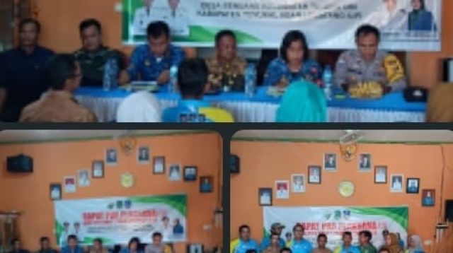 Pemdes Benuang Gelar Rapat Pra Pelaksanaan Dana Desa Tahap II Tahun 2025, Kapolres PALI Tekankan Transparansi
