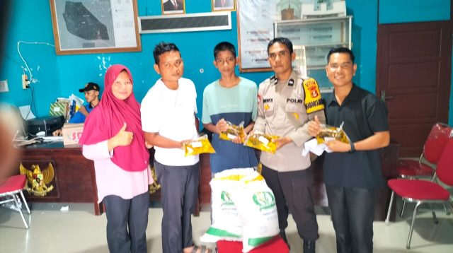 PEMBAGIAN CADANGAN PANGAN PEMERINTAH (CPP) TAHAP II DI DESA TALANG BULANG