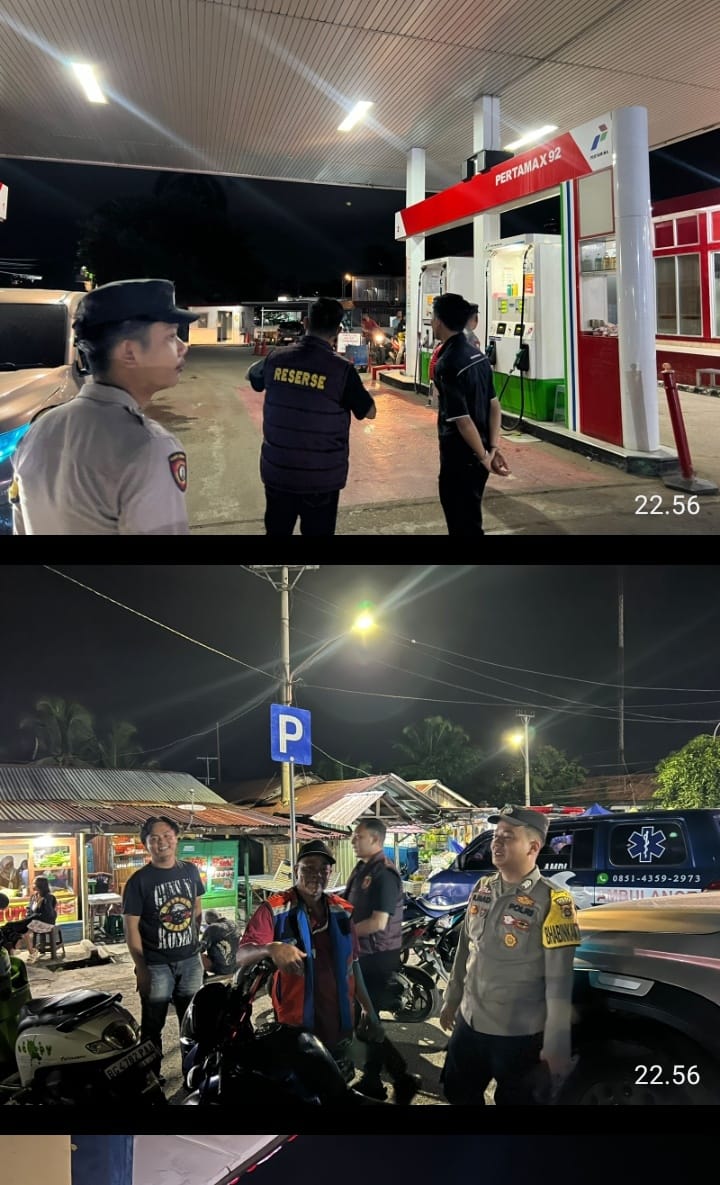 KRYD Polsek Talang Ubi Patroli Ditingkatkan,Pastikan Keamanan Malam di Wilayah Hukum PALI