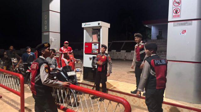 Patroli Perintis Presisi Samapta Polres PALI Sisir Titik Keramaian untuk Jaga Kamtibmas