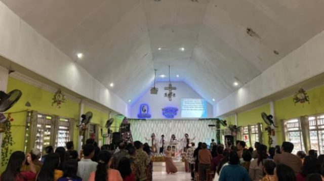 Pengamanan Ibadah Natal di GPdI PALI Berjalan Khidmat, Aman, dan Terkendali