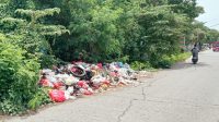 Tumpukan Sampah di Samping Kantor Kecamatan Karangbahagia Dikeluhkan Warga, Ancam Kesehatan dan Lingkungan