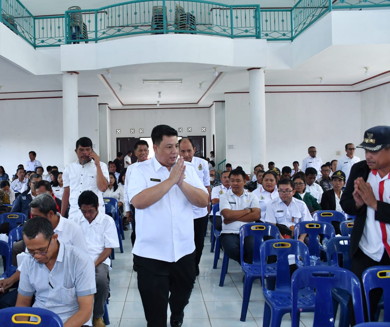 Kunker FKPD, Bupati Vandiko Instruksikan Antisipasi Menyeluruh Jelang Nataru di Samosir