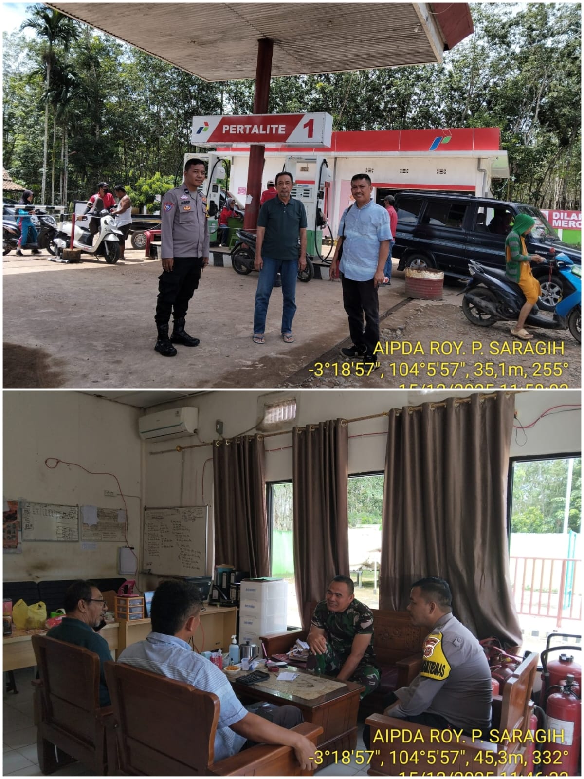 Polres PALI Pastikan Stok BBM Aman Jelang Natal 2025 dan Tahun Baru 2026