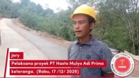 Tingkatkan Ekonomi Warga, Pembangunan Jalan Pulau Panggung – Gumay Ulu Capai 90 Persen