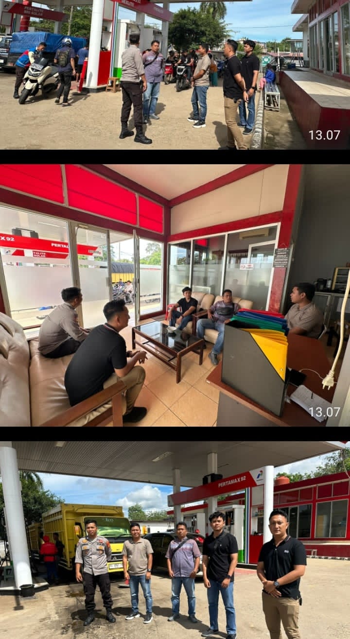 Polsek Talang Ubi Pastikan Stok BBM dan Bapokting Aman Jelang Nataru 2025/2026