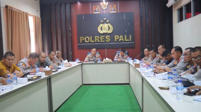 Polres PALI Gelar Latihan Pra Operasi Lilin Musi 2025, Matangkan Pengamanan Natal dan Tahun Baru