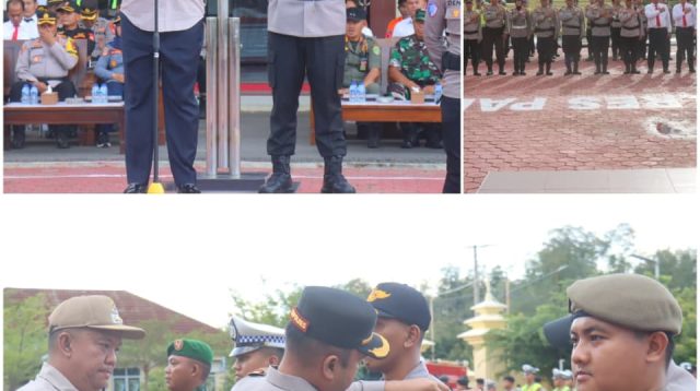 Polres PALI Siagakan Personel Gabungan, Operasi Lilin Musi 2025 Resmi Dimulai