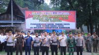 209 Personel Polres SaIkuti Apel Gelar Pasukan Kesiapan Akhir Operasi Lilin Toba 2025