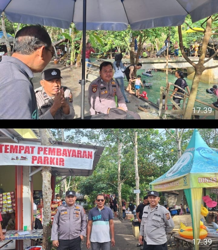 Polsek Penukal Abab Intensifkan Monitoring Wisata Paye Biru Jelang Nataru 2025–2026