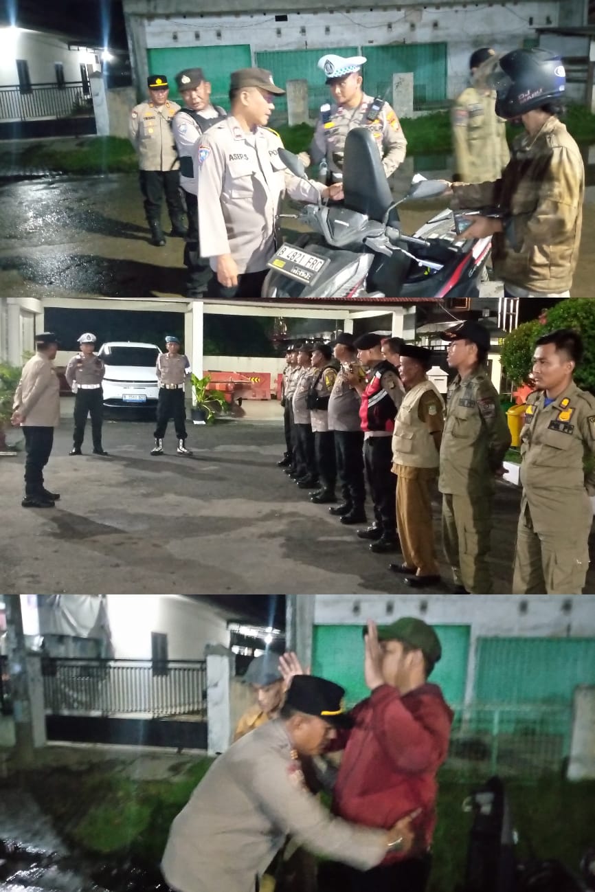 Jelang Nataru, Polsek Kedung Waringin Intensifkan Operasi Kejahatan Jalanan dalam Rangka Ops Lilin Jaya 2025