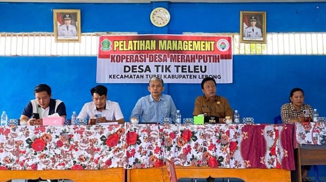 Pemdes Tik Teleu Gelar Pelatihan Manajemen Koperasi Desa Merah Putih
