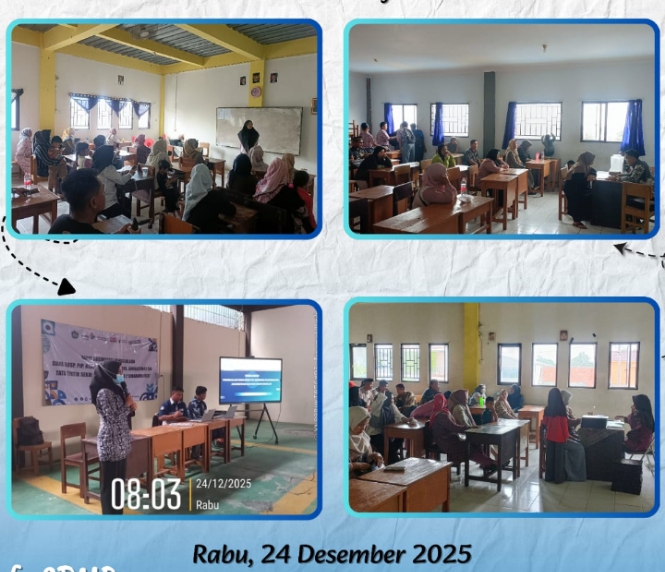 Pembagian Raport semester ganjil dan Rapat orang tua/wali murid SMK Dewantara 2 TA ajaran 2025-2026