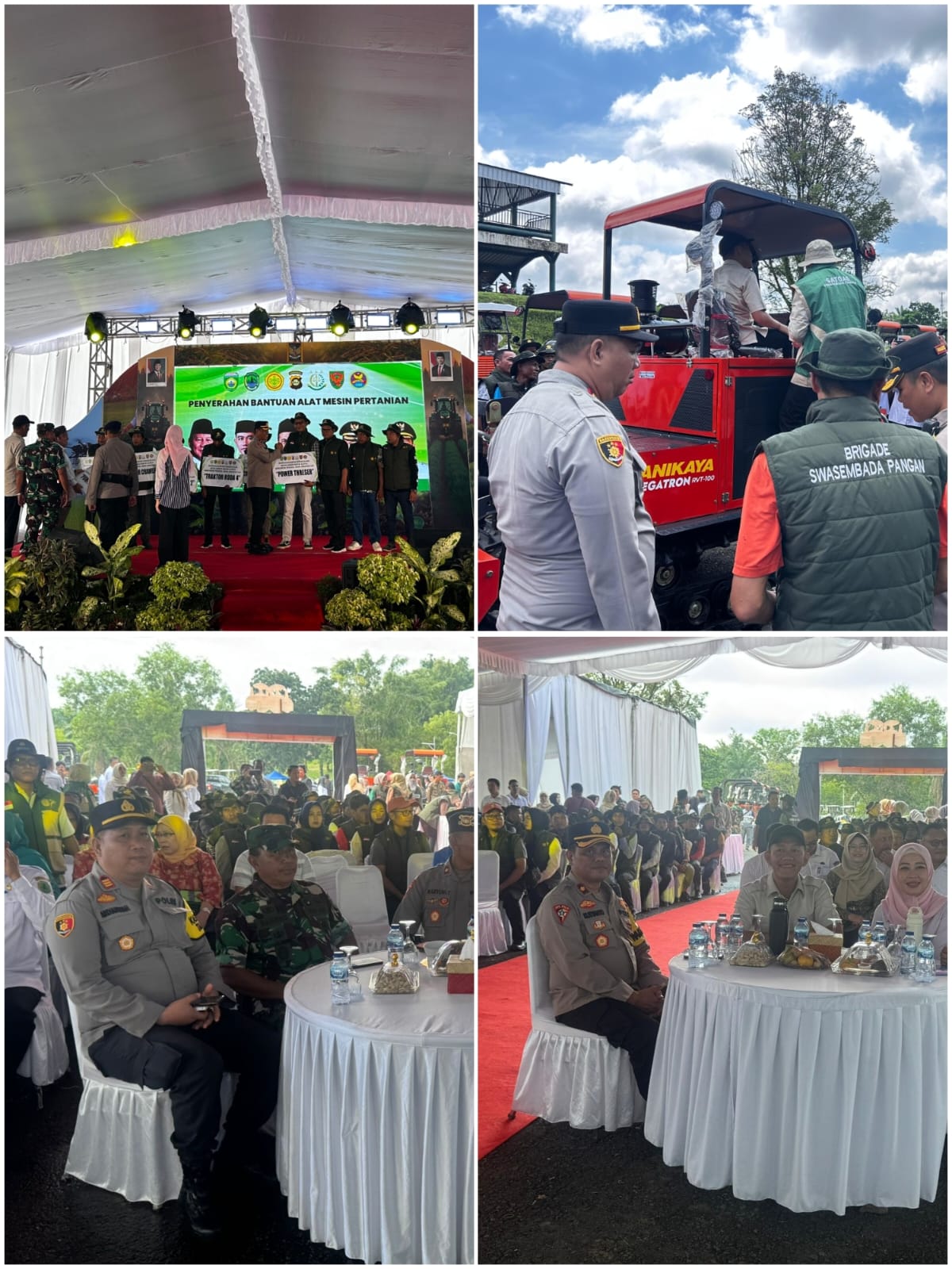 Gelar Alsintan Brigade Pangan, Kabupaten PALI Percepat Cetak Sawah dan Optimasi Lahan Menuju Swasembada Pangan